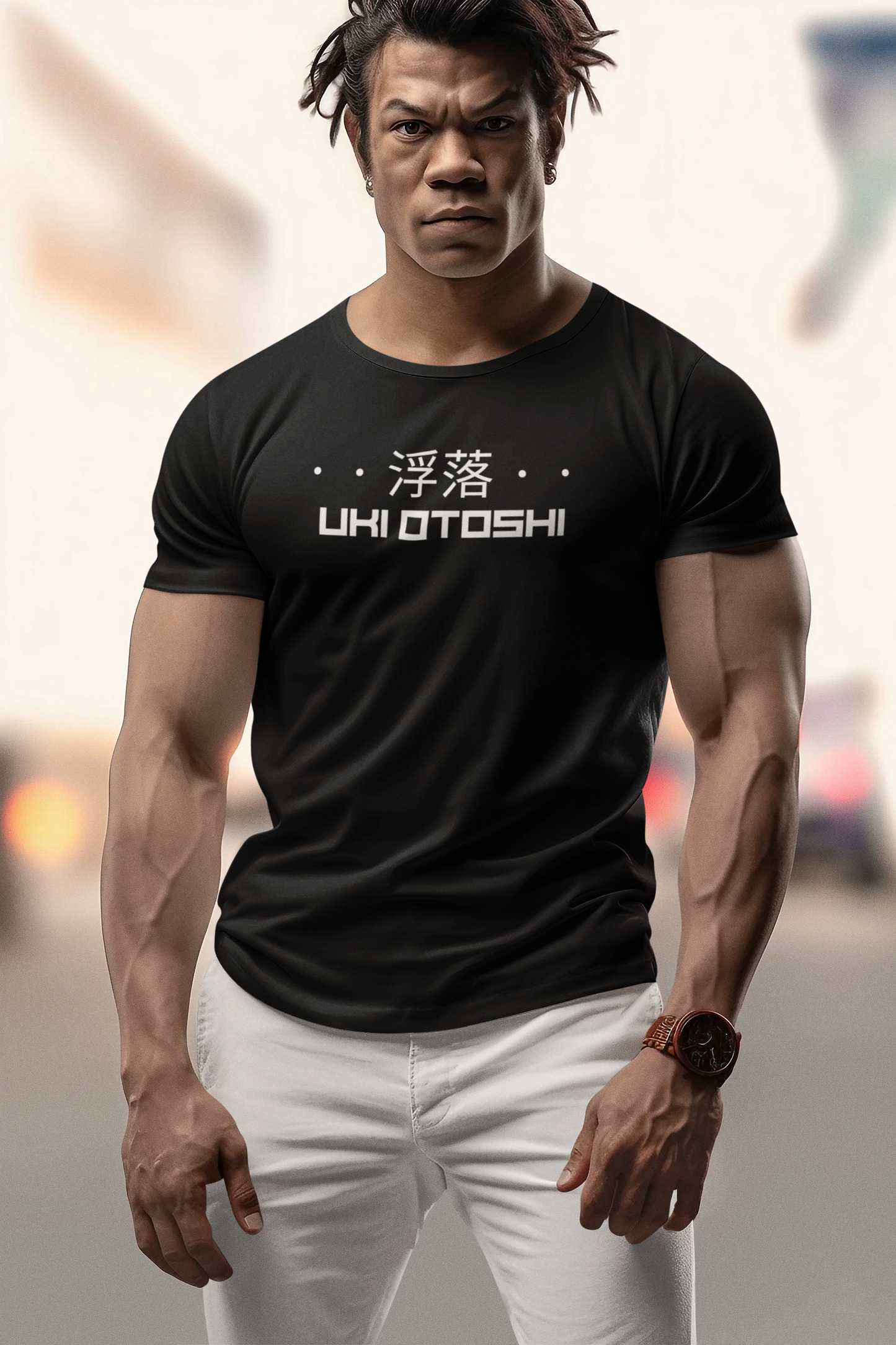 Judo Martial-Arts-Shirt - Uki Otoshi (Skill Shirt)