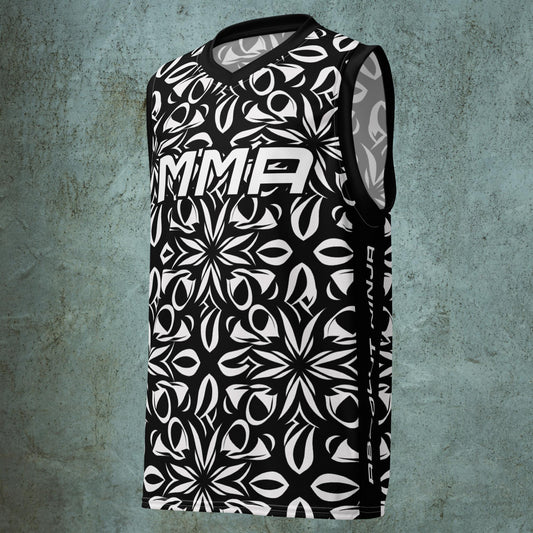 Recyceltes Martial-Arts-Shirt -MMA/Mixed Martial Arts Shirt (Black & White Edition)